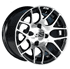 Picture of Gtw Pursuit 12x7 Machined Black Wheel/215/35-12 GTW® Mamba Street Tire, Picture 1