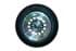 Picture of GTW® Medusa 10x7 Machined & Black Wheel/205/50-10 GTW® Mamba Street Tire (No Lift Required), Picture 1