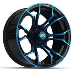 Picture of 15 GTW® Spyder Wheel –Black with Blue