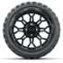 Picture of Set of (4) 15? GTW Bravo Matte Black Wheels with 23x10-R15 Nomad All-Terrain Tires, Picture 3
