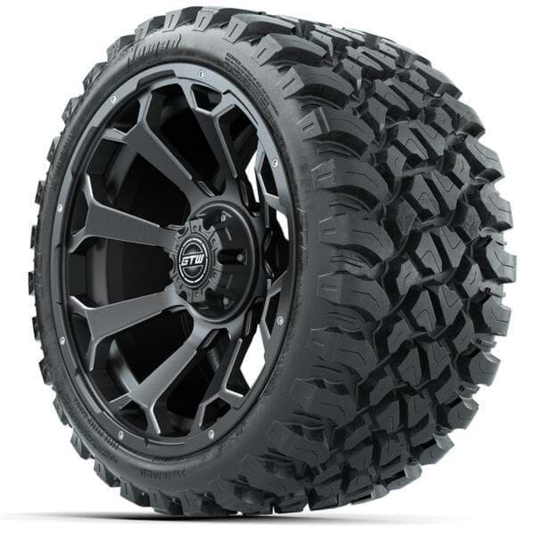 Picture of Set of (4) 15? GTW Raven Matte Gray Wheels with 23x10-R15 Nomad All-Terrain Tires