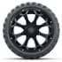 Picture of Set of (4) 15? GTW Raven Matte Black Wheels with 23x10-R15 Nomad All-Terrain Tires, Picture 2