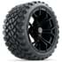 Picture of Set of (4) 15? GTW Spyder Matte Black Wheels with 23x10-R15 Nomad All-Terrain Tires, Picture 2