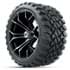 Picture of Set of (4) 15? GTW Spyder Machined/Black Wheels with 23x10-R15 Nomad All-Terrain Tires, Picture 1