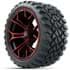 Picture of Set of (4) 15? GTW Spyder Red/Black Wheels with 23x10-R15 Nomad All-Terrain Tires, Picture 1