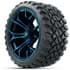 Picture of Set of (4) 15? GTW Spyder Blue/Black Wheels with 23x10-R15 Nomad All-Terrain Tires, Picture 1