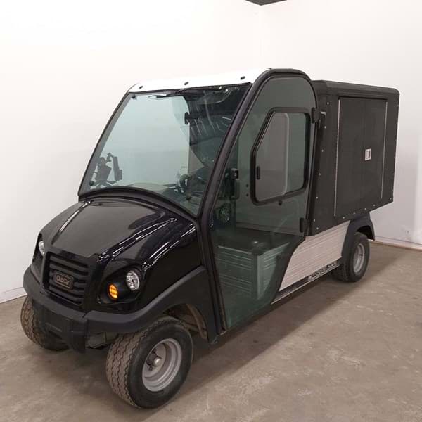 Picture of Used - 2018 - Gasoline - Club Car Carryall 700 with Mauser cab and closed cargo box - Grey
