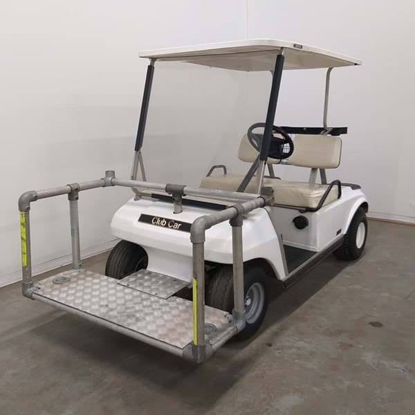 Picture of Used - 1995 - Gasoline - Club Car Ds 2 Seater - Cargo - White