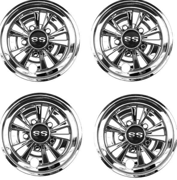 Picture of GTW 8 inch Golf Cart Wheel Covers - Set of 4