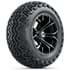 Picture of Set of (4) 14 in GTW Spyder Wheels with 23x10-14 GTW Predator All-Terrain Tires, Picture 1