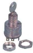 Picture of Four spade terminal key switch for use on lights or accessories