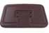 Picture of Tan plastic seat back cap, brown, Picture 1