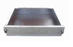 Picture of Cargo box kit, aluminum, with supports (L:77 x W:106 x H:20)