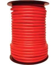 Picture of 10 gauge bulk primary wire. 100' spool. Red.