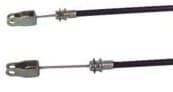 Picture of Drivers Side Brake Cable Without Springs 37-1/4" Long