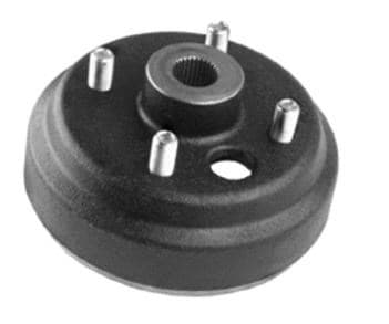 Picture of Brake drum, for thicker gas 4 cycle axles with splines