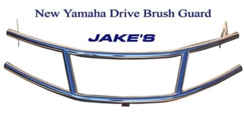 Picture of Jake's front brush guard, stainless