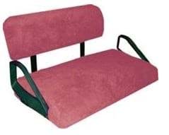 Picture of Imitation sheepskin seat cover, burgundy