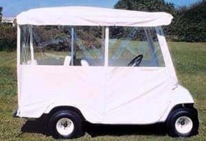 Picture of Enclosure, 4 sided, for 4-passenger car, ivory