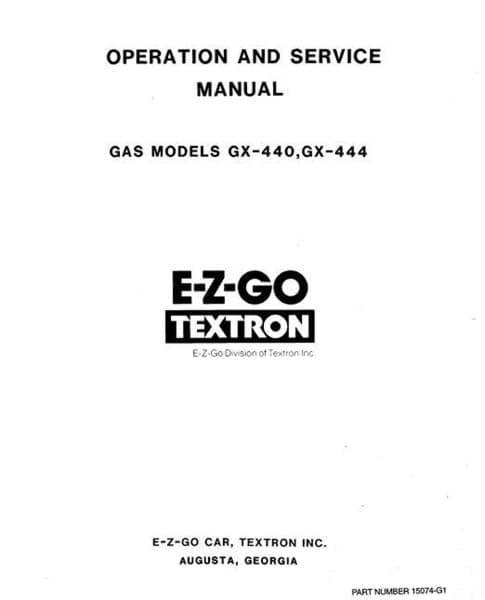 Picture of MANUAL-MAINTENANCE-GAS-1971-75
