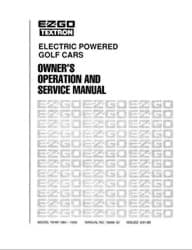 Picture of MANUAL-SERVICE-ELEC-GC-1985