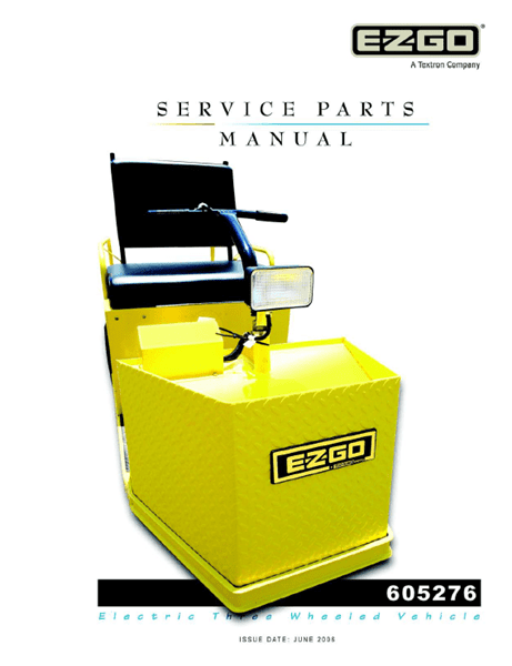 Picture of 2007 – E-Z-GO - INDUSTRIAL – SM - All elec/utility