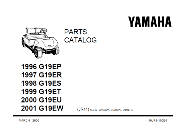 Picture of 1996 - Yamaha - G19 - PC - GAS