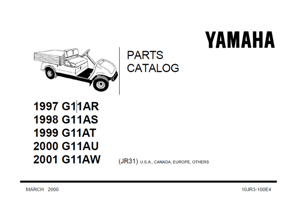 Picture of 1997 - Yamaha - UTILITY - G11AR - GAS