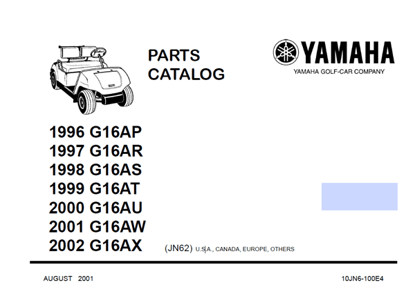 Picture of 2002 - Yamaha - G16AX - PC - GAS