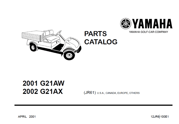 Picture of 2002 - Yamaha - UTILITY - G21AX - PC - GAS