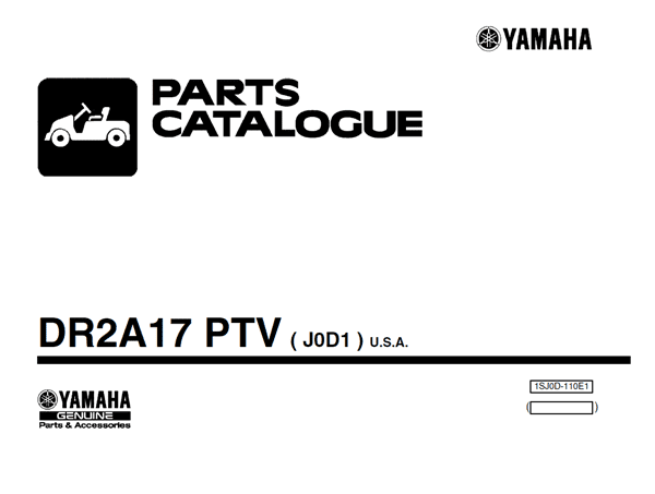 Picture of 2017 - Yamaha - DR2A17 - PTV - J0D1 - PC - GAS