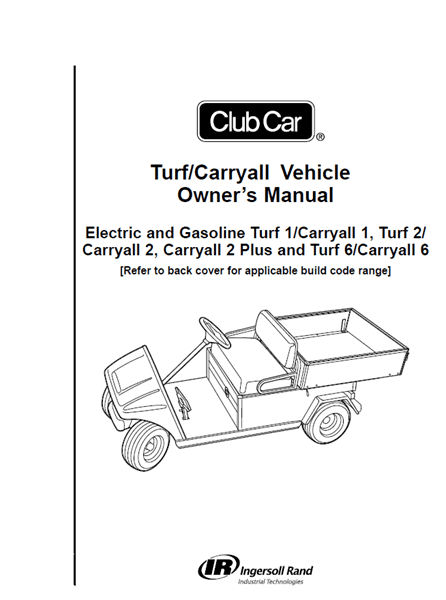 Picture of 2010 - CLUB CAR - Turf - Carryall - OM - Gas & Electric