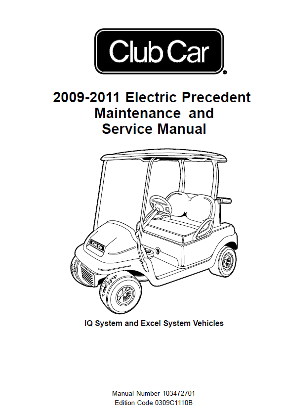 M&S, 2009 PRECEDENT ELE | Carrus - Parts for your carts