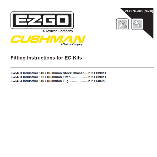 Picture of  E-Z-GO - FITTING INSTRUCTIONS FOR EC KITS 