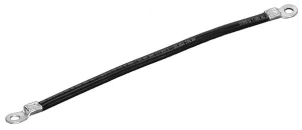 Picture of 4 GA. WIRE ASSY, BLACK 15  LENGTH