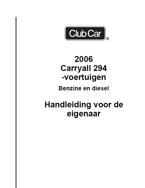 Picture of 2006 - Club Car - 2006 - Carryall 294 - OM - GAS - NL