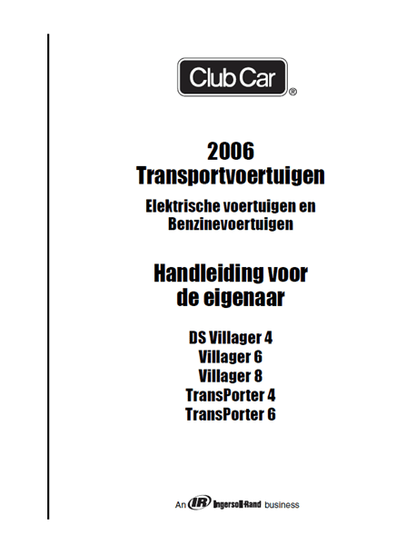 Picture of 2006 - Club Car - Villager - Transporter - OM - Gasoline & Electric - NL