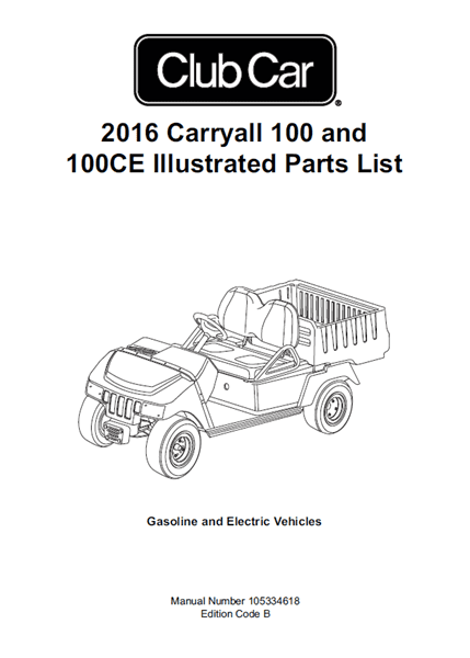 Picture of 2016 - Carryall 100/100CE - IPL - Gas & Electric