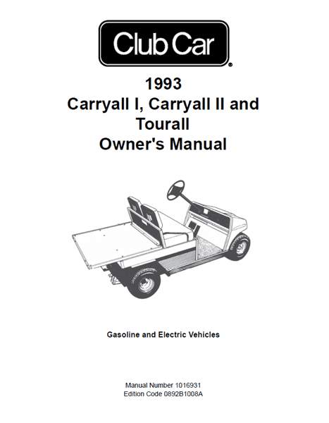 Picture of 1993 - Club Car - OM - Gasoline & Electric