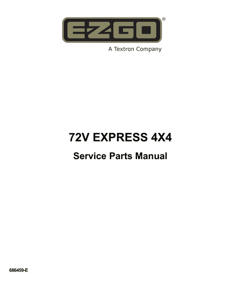 Picture of 2019 – E-Z-GO - 72V EXPRESS 4X4 - SM - All elec/utility