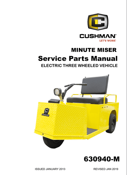 Picture of 2013– CUSHMAN - MINUTE MISER - SM - All elec/utility