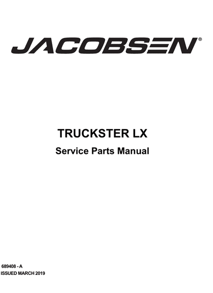 Picture of 2019 - JACOBSEN - TRUCKSTER LX - SM - GAS