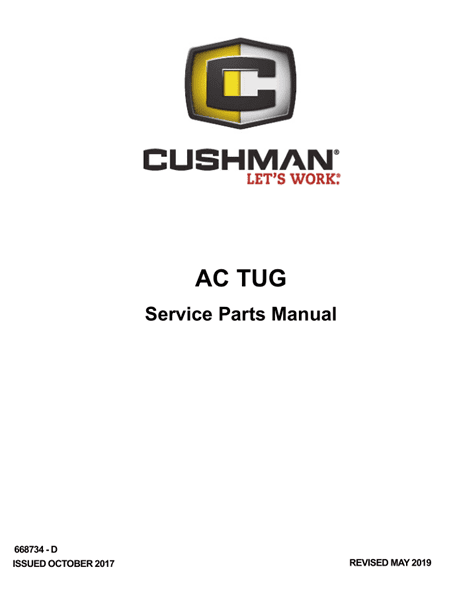 Picture of 2017 - CUSHMAN - AC TUG - SM - All elec/utility