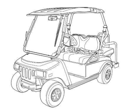 Picture of 2010-2011 - Club Car - Carryall 2+2 LSV - E (1037005239+)