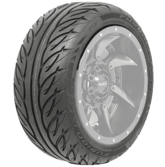 Picture of 215/40-R12 GTW® Fusion GTR Steel Belted D.O.T. Tire (No Lift Required)
