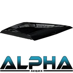Picture of Black Alpha Series Hood Scoop