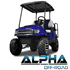 Picture of Blue Alpha Off-Road Front Cowl Kit, Picture 1