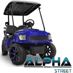 Picture of Blue Alpha Street Front Cowl Kit