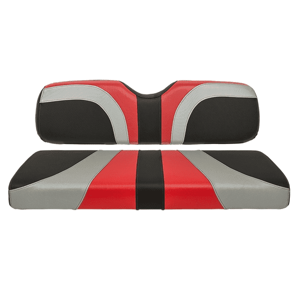 Picture of Blade Front Seat Covers – Red / Silver / Black Carbon Fiber
