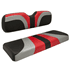 Picture of Blade Front Seat Covers – Red / Silver / Black Carbon Fiber, Picture 2